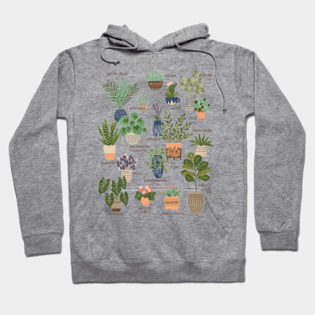 Urban Garden Hoodie by YuanXuDesign